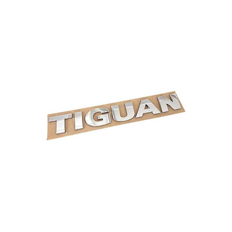 Volkswagen 5N0853687B739 Lettering Tiguan Emblem Logo Glossy Chrome Type 5N