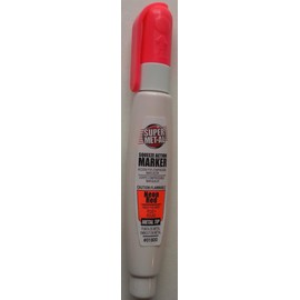Super Met-Al Neon Red 1800 Industrial Marker Metal Tip