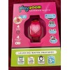 PLAYZOOM LEARNING WATCH PINK 4 LEARNING GAMES 4CLOCK FACES TIMMER&