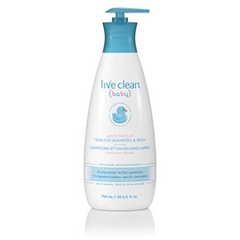 Live Clean Live Clean Baby TEARLESS SHAMPOO & WASH Organic Eco Friendly 750 ml (25 fl oz)
