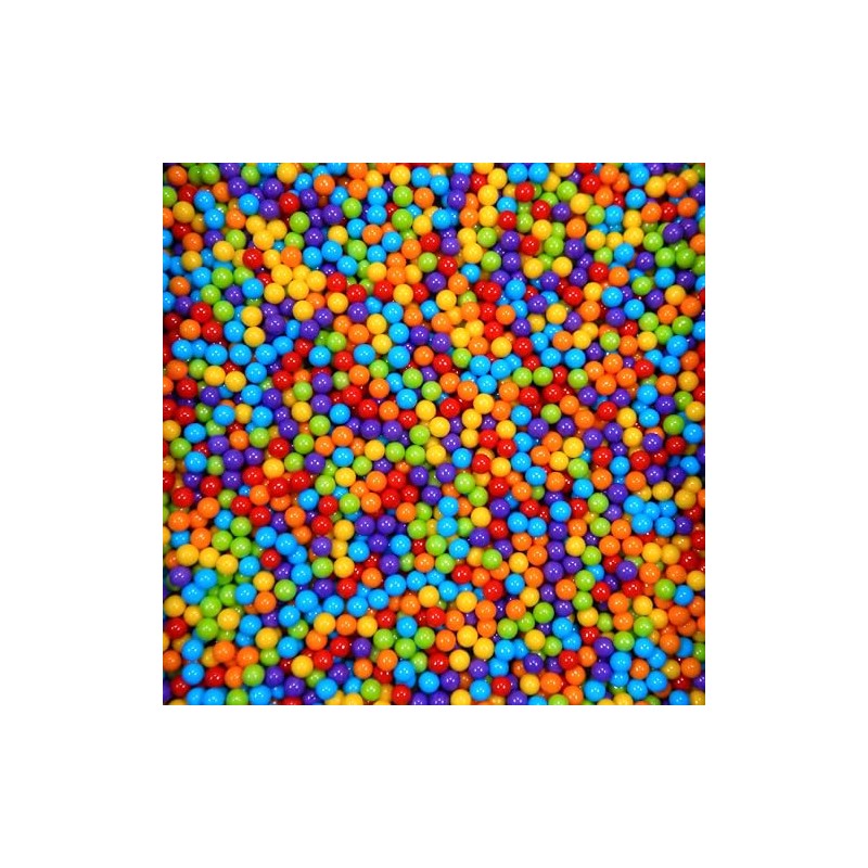 Rainbow Jawbreakers - 1/4" - 1 Pound (16 Ounce) -
