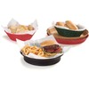 Carlisle FoodService Products 650403 WeaveWear Oval Serving Basket, 9" x