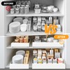 ToBeAce Pull Out Cabinet Organizer 21" Deep Adhesive Slide Out