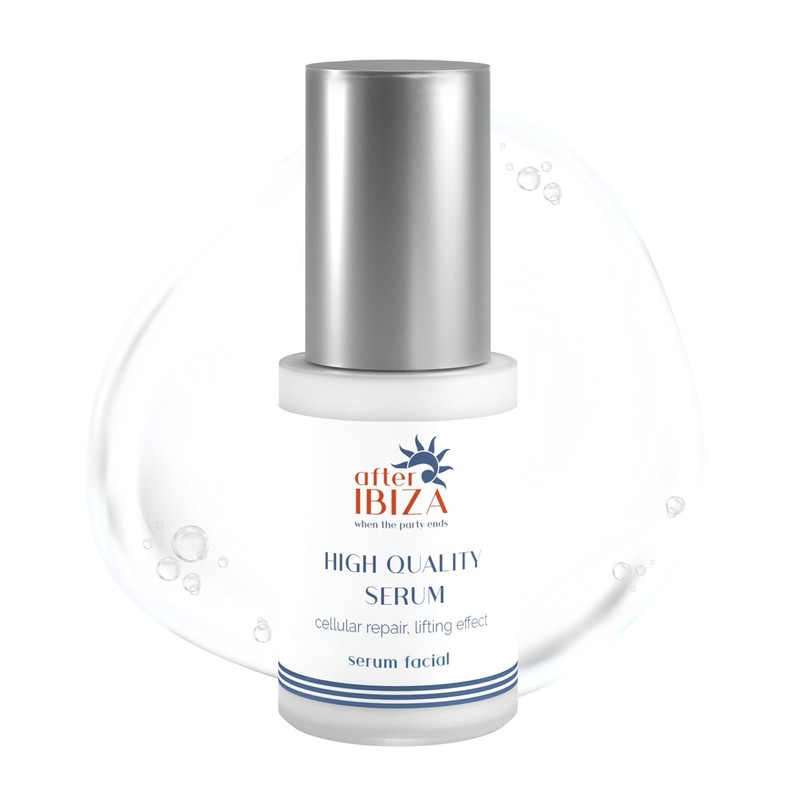 After Ibiza Hochwertiges Gesichtsserum, Lifting-Effekt mit Vitaminen C, B3 und