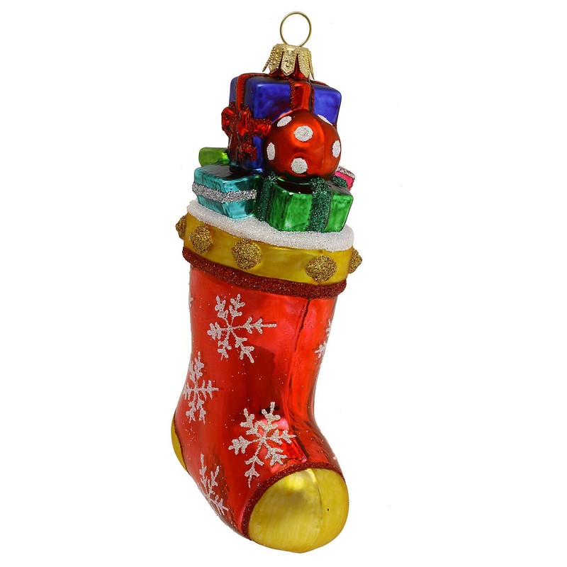 HAMBURGER WEIHNACHTSKONTOR® - Christmas Tree Baubles Stocking with Gifts