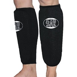 Kwon® Shin Guards BW S/M Junior Black