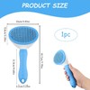 Self-Cleaning Slicker Brush Comb,Self-cleaning Slicker Brush Clean Pet Brush,Pet Grooming