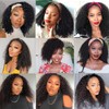 Coshgirl Headband Wig Human Hair Kinky Curly Human Hair Curly