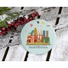 Barcelona Ornament - Illustrated Landmarks - Christmas Tree Ornament -