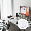 4 Pieces White Desk Grommet, 60mm (2.4 inch) Plastic Desk