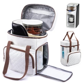 SFYBYHEART Carrying Case Compatible with Baby Brezza Formula Pro Advanced Formula Dispenser Machine Carrying Bag - Baby Formula Mixer Travel Bag with Pockets for Baby Essentials, Pumps, Baby Bottles
