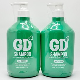 TS GD GD Shampoo 813ml Large Capacity Adolescent Youth Shampoo / TS 지디 GD샴푸 813ml 대용량 사춘기 청소년 샴푸 X 2개