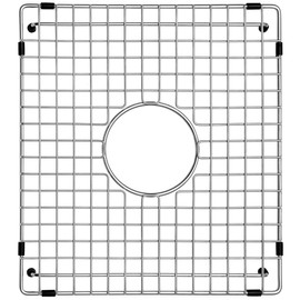 Serene Valley Sink Bottom Grid 13" X 15-1/2", Centered Drain with Corner Radius 3/8", Sink Protector SVH1416C