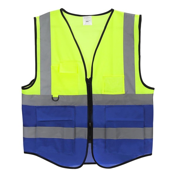 PATIKIL XX-Large Reflective Safety Vest 28x24inch, High Visibility Security Vest