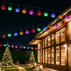 AWQ 20 LED 41FT Globe Ball String Lights, G40 Crystal