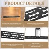 Hezaosth Rectangular Shelf for 12 Inch Tile Prefabricated Niches, Shower