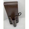 Brown Leather Single Spanner Frog/Pocket/Pouch BBI for Scaffolding Tool Belt