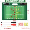 SANXIULY Magnetic Football Board for Coach,Dry Erase Football Clipboard with