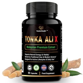 Tonka Ali X – Premium Malaysian Root Extract for Daily Energy & Wellness – Plant-Based Daily Support – 60 Vegan Capsules