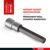Teng Tools 19MM 3/4 Inch Drive Metric Hex Chrome Vanadium