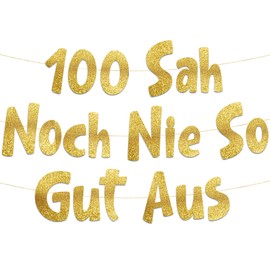 Funny 100 Never Looked So Good 100th Birthday Banner Party Supplies