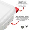 Araven Airtight Container, Food Pan with Lid for Storage in