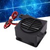 PTC Fan Heater DC12V 50W Constant Temp Heating Insulated Mini
