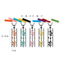 TANGGER 2 STK Aromatherapy Pendant Diffusers for Necklaces Bracelets Car Aromatherapy with 11 Fill Pads,Gifts for Girls and Mothers