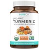 Organic Turmeric Ginger Black Pepper Supplement - High Potency Organic