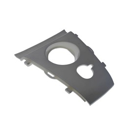 Pillion/Tank Cover Silver Compatible with Baotian BT49QT-9, BT50QT-9, Jack-Fox City Star (YY50QT), Jinlun JL50QT-5