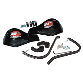 Enduro Engineering Evolution Debris Deflectors for 1 1/8" Bars 50-5214B/51-124 (Black Bar/Black Plastic)