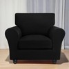 SearchI Fundas de Sofá Extensibles, Funda para Sillón de 2