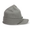 Champion VISORKNITCAP03 Brim Knit Hat Visor Knit Cap Gray, gray,