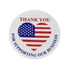 Labels and More Thank You Supporting Small Business 2" Flag