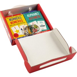 Bilingual Flash Cards Value Pack - Spanish and English (Includes Alphabet, Colors & Shapes, First Words, and Numbers) (Set of 4)