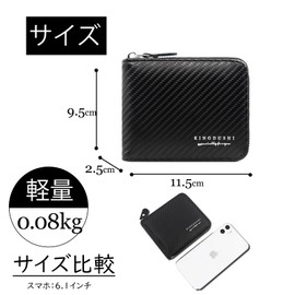 TOEDNNQI Men's Bi-fold Wallet, Large Capacity, Bifold Wallet, Coin Purse, Folding Wallet, Men's, Multi-functional, Father's Day, Birthday Gift, Gift, Black