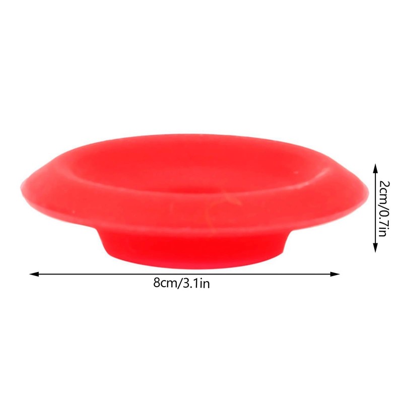 25PCS Silicone Rubber Gaskets Washer, Water Bottle Top Lid Gasket