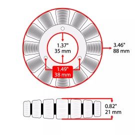 For Kawasaki Stator fits Kawasaki KX450F 2016 2017 2018 21003-0168 Generator Magneto