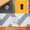 Tecnolite Connect Chime para Timbre Reception Inalámbrico RF, Chicharra Timbre