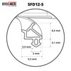 Window Seal Plastic Window SFD Type HOLK Chamber Hollow Draught