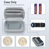 Bysameyee Hard Travel Case for Carson MicroBrite Plus 60x-120x LED