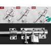 Litensh Heavy Duty Sliding Gate Latch Bolt Door Lock with