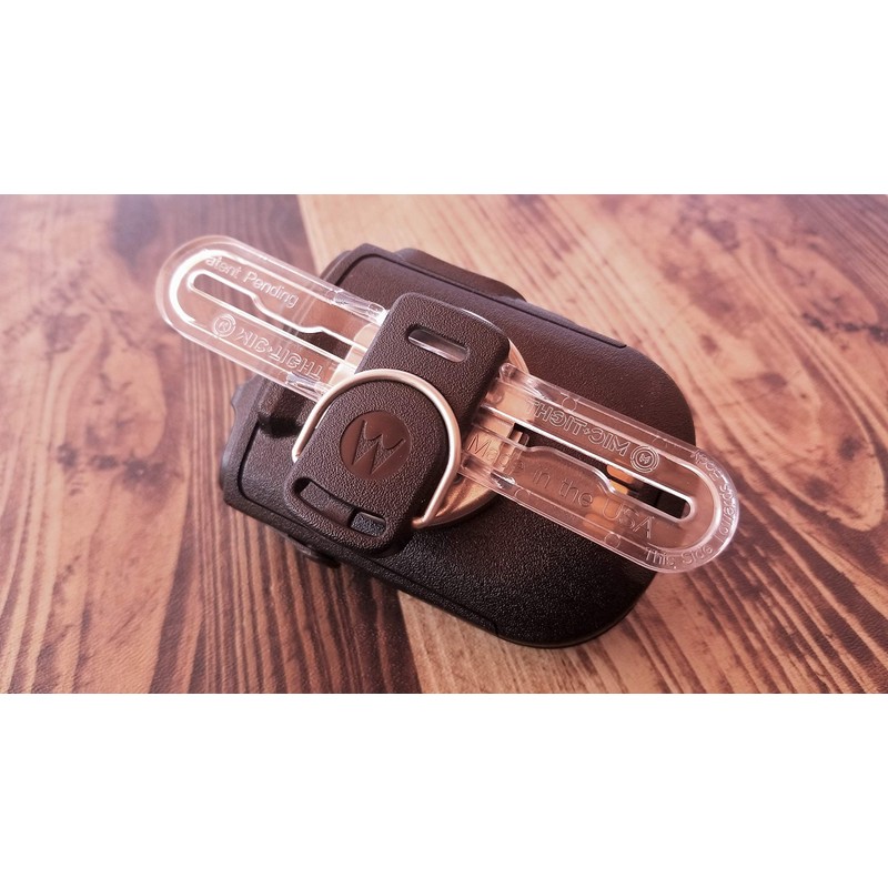 Mic+Tight The Police Mic Clip Tactical Portable Radio Mic Clip