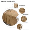 JSFLY Waterproof Cotton Linen Tablecloths Rectangle Dining Table Cloth, Wipe