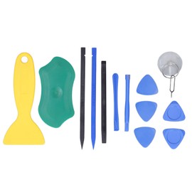 Fafeicy 12 in 1 Electronic Repair Tool Kit, Triangle Opening Tool, Electronics Opening Pry Tool Repair Kit for Tablet, MacBook, PC, Phone