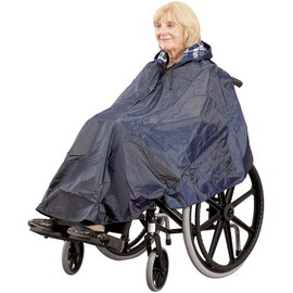 Days Wheelchair Poncho, Waterproof, Lined, Hooded