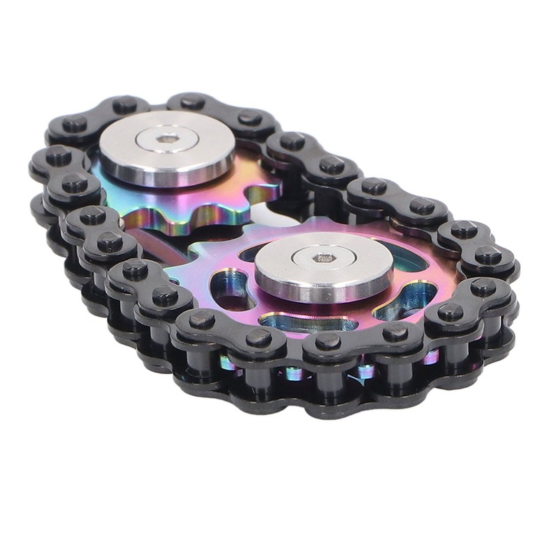Sprocket Chain Gear Toy Decompression Pocket Size Multi Functional Sensory