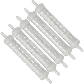 5pk Oxygen Tubing in-Line Water Trap with Removable End Caps