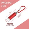 EPCDBBRT 12 Pieces Mini Flashlight, Kids Flashlight With Carabiner, Flashlight