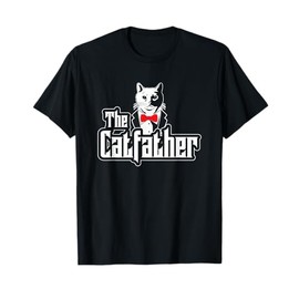 The Catfather Shirt I Feline Cats Tee I Kitten I Pet I Men T-Shirt